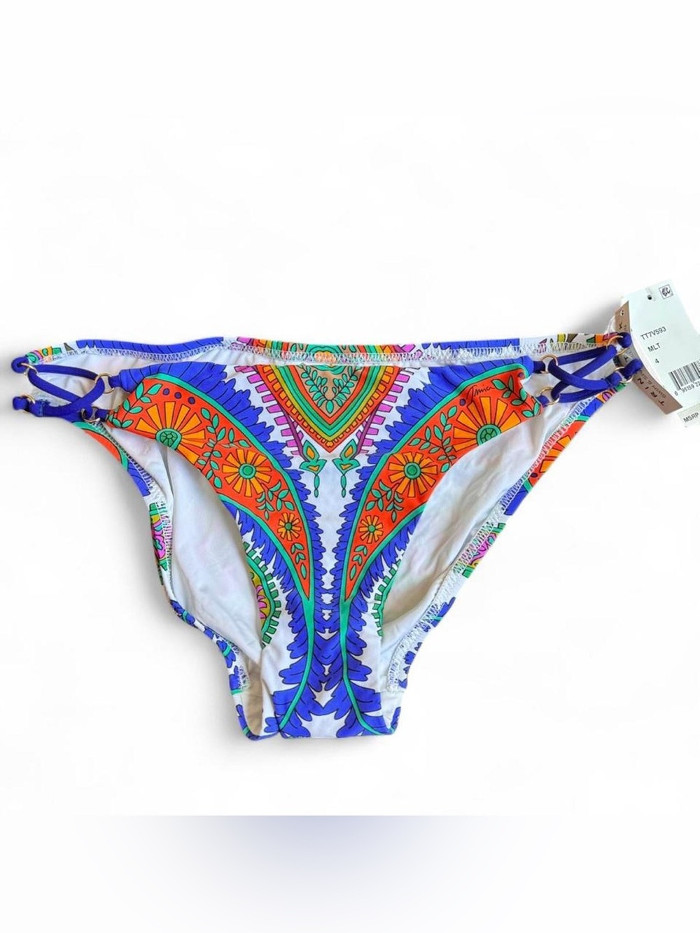 Trina Turk Multicolor Paisley & Floral Bikini Bottom